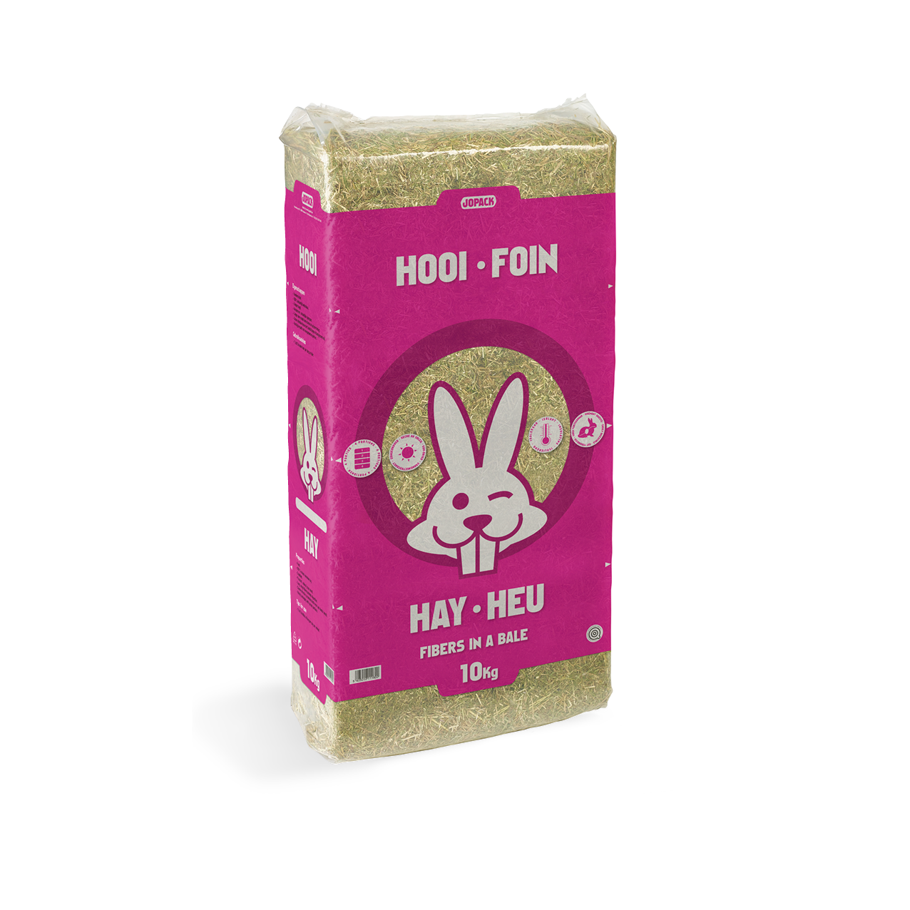 Pet fibers hooi